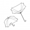 Зонт-трость, Funky dots