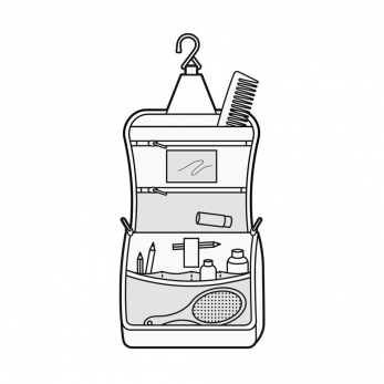 Сумка-органайзер Toiletbag, Graphite