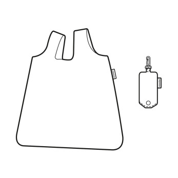 Сумка складная Mini Maxi Shopper Pocket, Dark olive