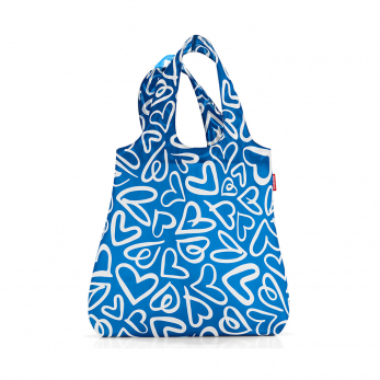 Сумка складная Mini Maxi Shopper, Funky hearts