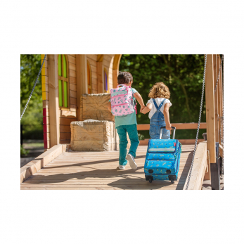 Чемодан детский Trolley XS, Cactus blue