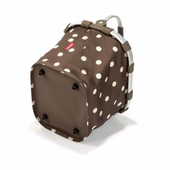 Корзина для велосипеда Bikebasket Plus, Mocha dots