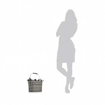 Корзина для велосипеда Bikebasket Plus, Fifties black