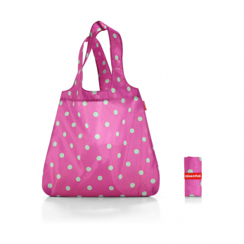 Сумка складная Mini Maxi Shopper, Magenta dots