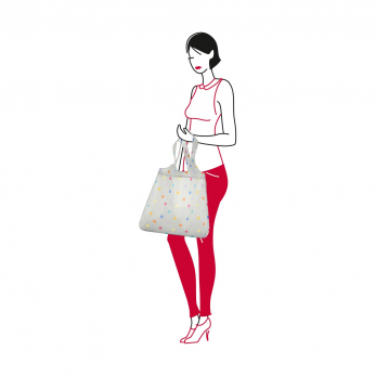 Сумка складная Mini Maxi Shopper, Stonegrey dots