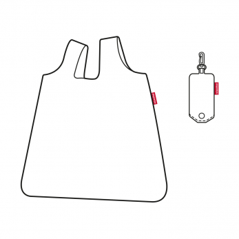 Сумка складная Mini Maxi Shopper Pocket, Sedona sage