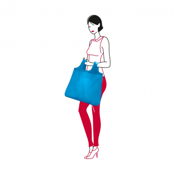 Сумка складная Mini Maxi Shopper Pocket, French blue