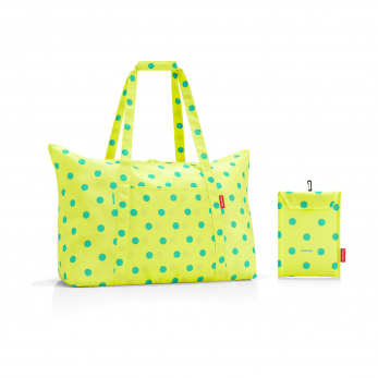 Сумка складная Mini Maxi Travelbag, Lemon dots