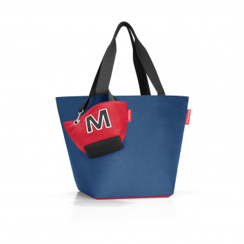 Сумка Shopper M, Navy red