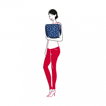 Сумка Shoulderbag S, Spots navy