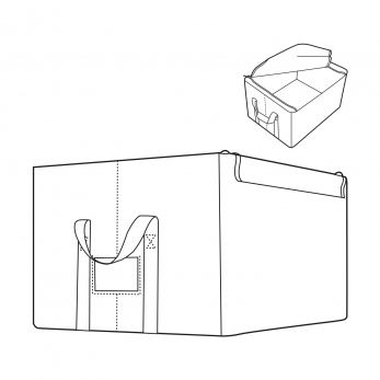 Коробка для хранения Storagebox L, Grey