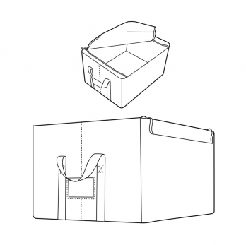 Коробка для хранения Storagebox L, Black