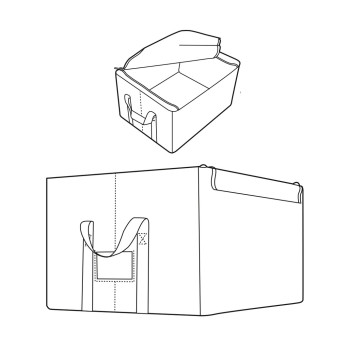 Коробка для хранения Storagebox M, Red
