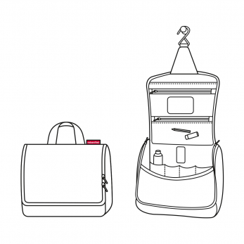 Сумка-органайзер Toiletbag, Ruby dots