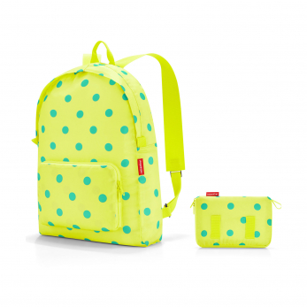 Рюкзак складной Mini Maxi, Lemon dots