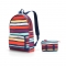 Рюкзак складной Mini Maxi, Artist stripes