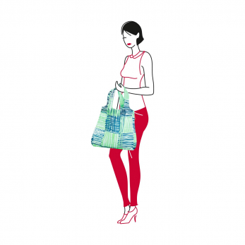 Сумка Mini Maxi Shopper, Knitting mint