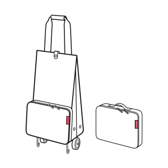 Сумка на колесиках Foldabletrolley, Dots