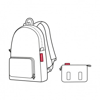Рюкзак складной Mini Maxi, Millefleurs