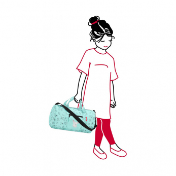 Сумка детская складная Dufflebag Dats and dogs, Mint