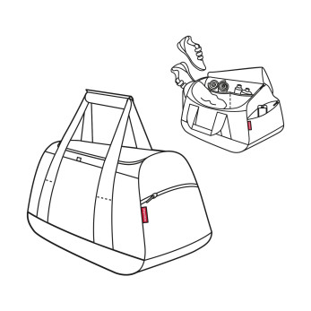 Сумка дорожная Activitybag, Urban forest