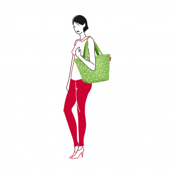 Сумка Shopper M, Spots green