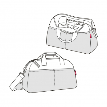 Сумка Overnighter, Canvas russet