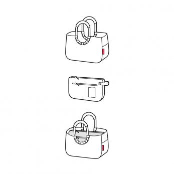 Сумка Loopshopper M, Dots