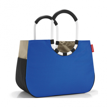 Сумка Loopshopper L Patchwork Royal blue