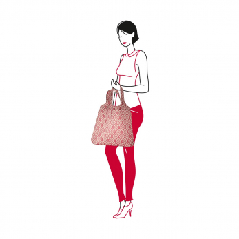 Сумка складная Mini Maxi Shopper Diamonds Rouge