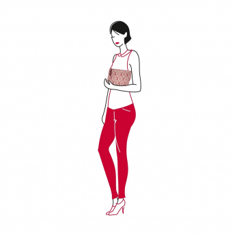 Косметичка Case 1 Diamonds Rouge