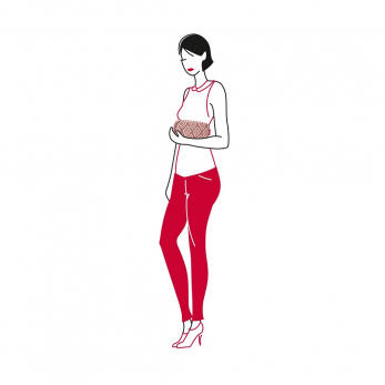 Косметичка Multicase Diamonds Rouge