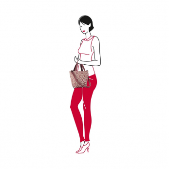 Сумка Shopper XS Diamonds Rouge