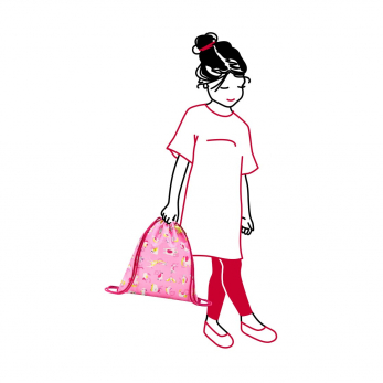Мешок детский Mysac Abc Friends, Pink