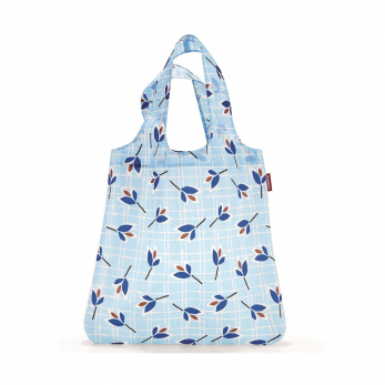 Сумка складная Mini Maxi Shopper Leaves Blue