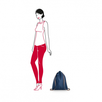 Рюкзак складной Mini Maxi Sacpack Dark Blue