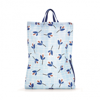 Рюкзак складной Mini Maxi Sacpack Leaves Blue