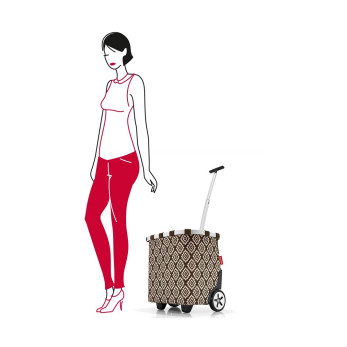 Сумка-тележка Carrycruiser Diamonds Mocha