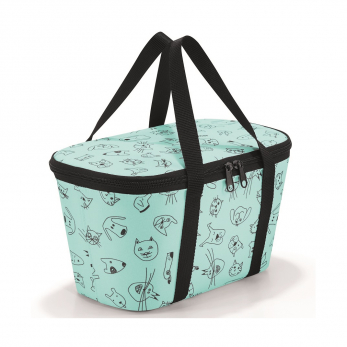 Термосумка детская Coolerbag XS Cats and Dogs Mint