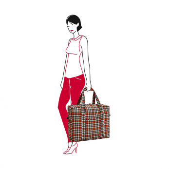 Сумка складная Mini Maxi Touringbag Glencheck Red