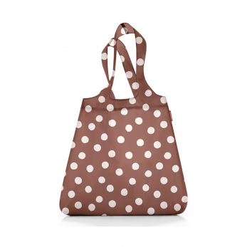 Сумка складная Mini Maxi Shopper Brown Dots