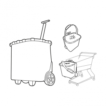Сумка-тележка Carrycruiser Twist Silver