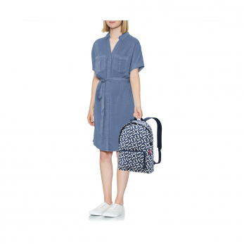 Рюкзак складной Mini Maxi Signature Navy