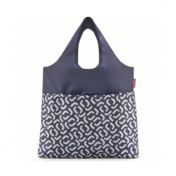 Сумка складная Mini Maxi Shopper Plus Signature Navy