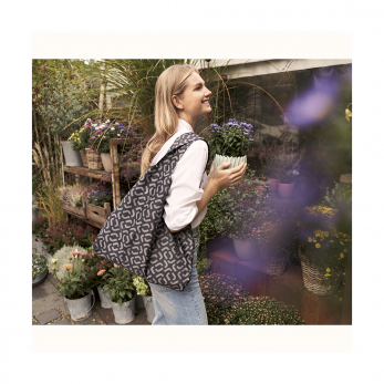 Сумка складная Mini Maxi Shopper Signature Black