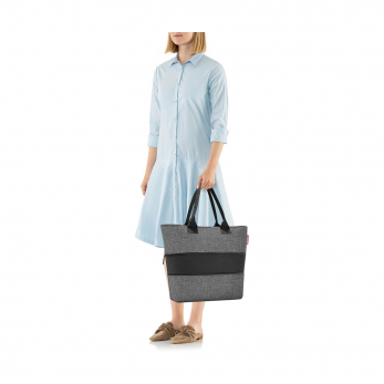 Сумка Shopper E1 Twist Silver