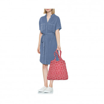 Сумка складная Mini Maxi Shopper Signature Red