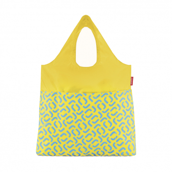 Сумка складная Mini Maxi Shopper Plus Signature Lemon