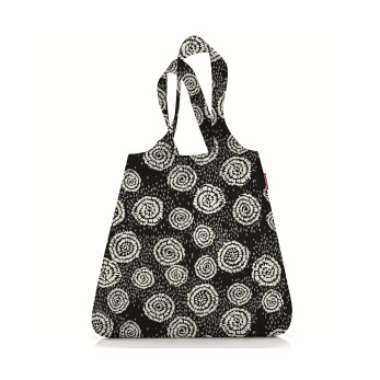 Сумка складная Mini Maxi Shopper Batik, черная