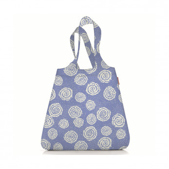 Сумка складная Mini Maxi Shopper Batik, голубая